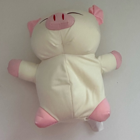 Pig Toy Plushy Stuff Animal with Foam Beads Stuffing - Picture 4 of 5